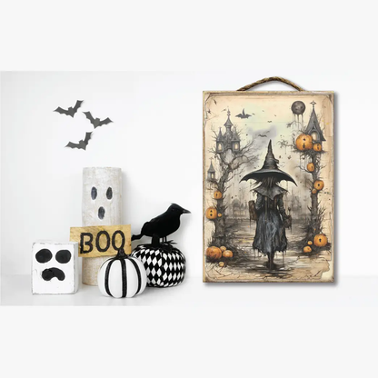 Vintage Witch Back