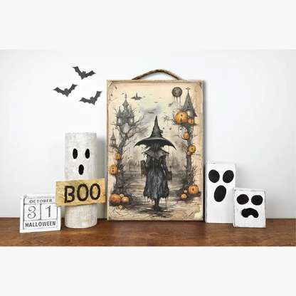 Vintage Witch Back