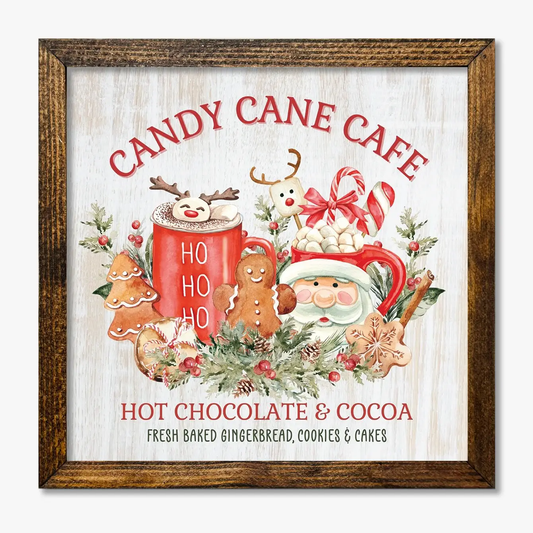 TIMBERLAND FRAME CANDY CANE CAFE HOT CHOCOLATE