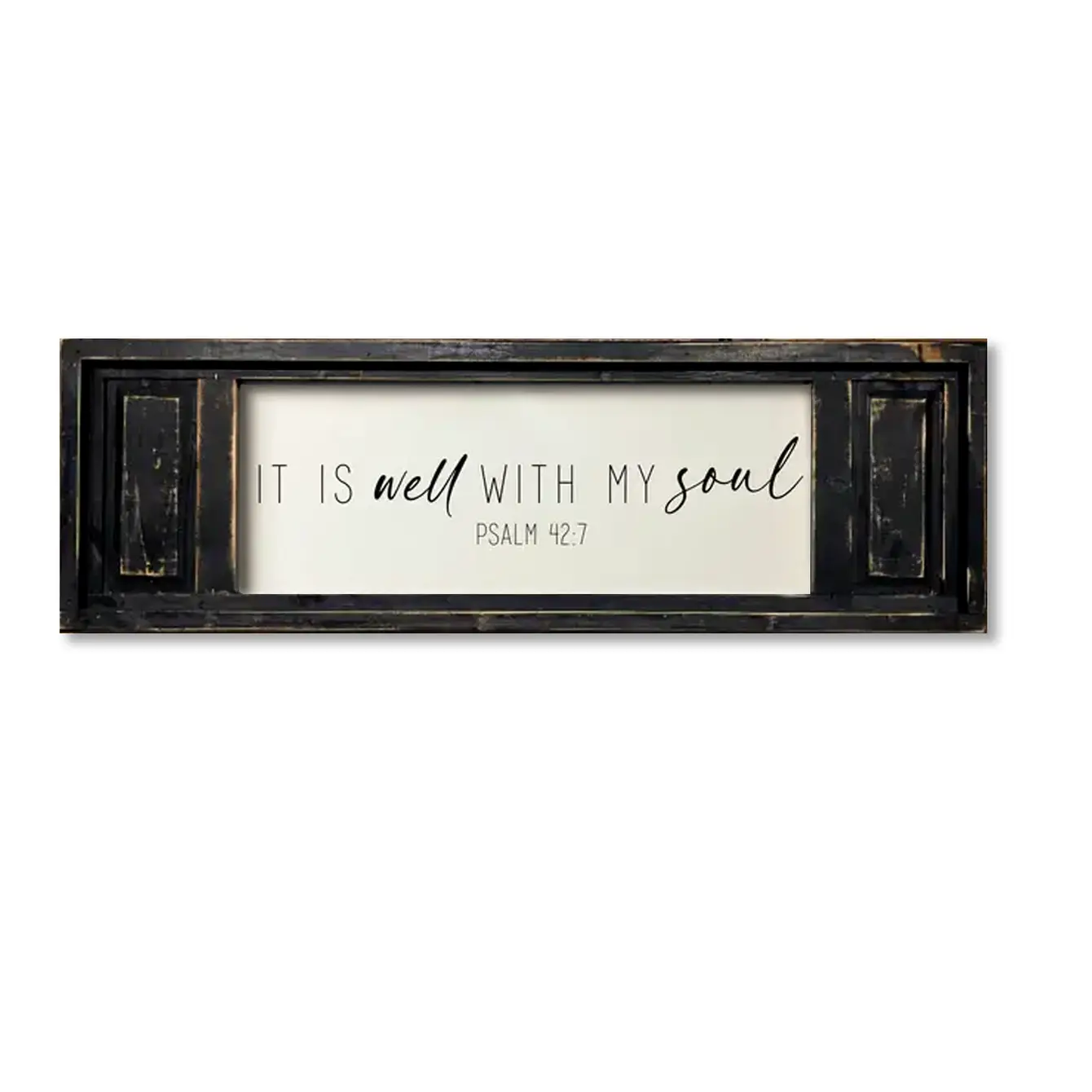Small Double Panel Canvas It Is Well With My Soul