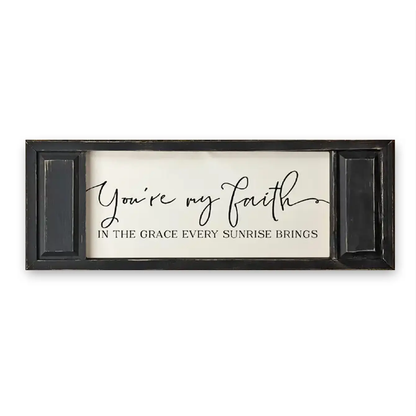 FRAMED CANVAS YOU'RE MY FAITH