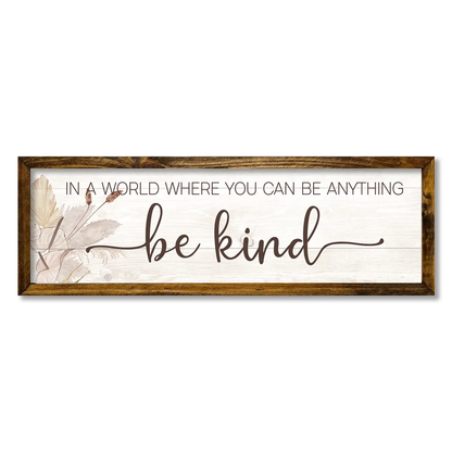 TIMBERLAND FRAME BOHO IN A WORLD.....BE KIND