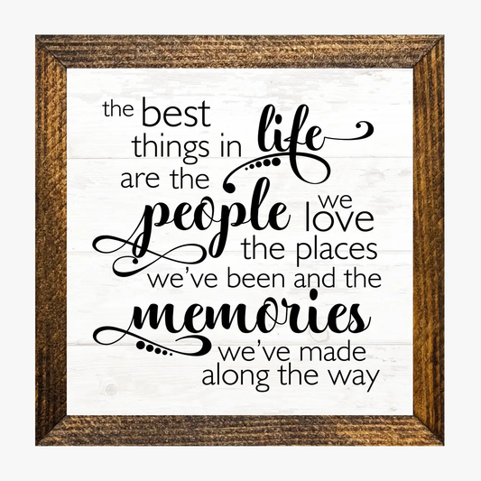 TIMBERLAND FRAME THE BEST THINGS IN LIFE