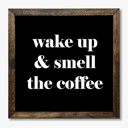 TIMBERLAND FRAME WAKE UP AND SMELL THE COFFEE BLACK