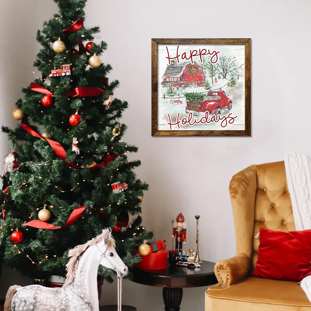 TIMBERLAND FRAME HAPPY HOLIDAYS