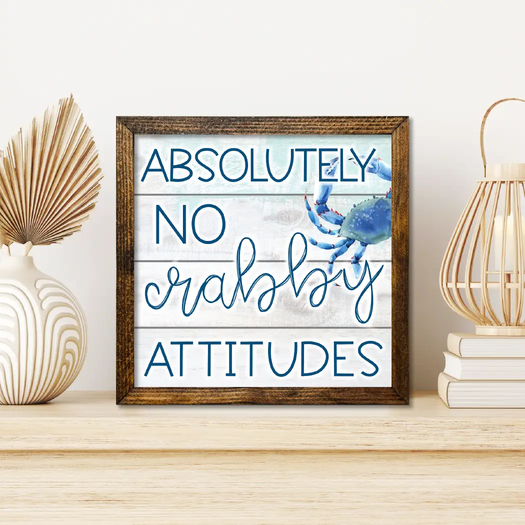 TIMBERLAND FRAME NO CRABBY ATTITUDES