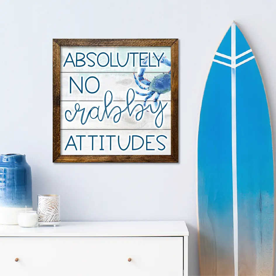 TIMBERLAND FRAME NO CRABBY ATTITUDES