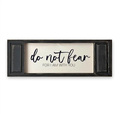 FRAMED CANVAS DO NOT FEAR
