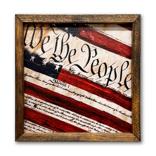 TIMBERLAND FRAME WE THE PEOPLE