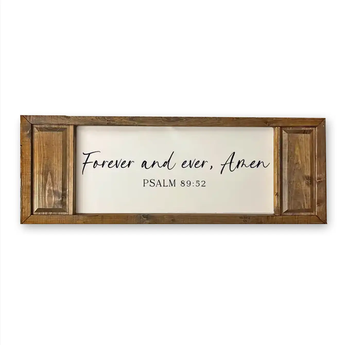 FRAMED CANVAS FOREVER AND EVER AMEN