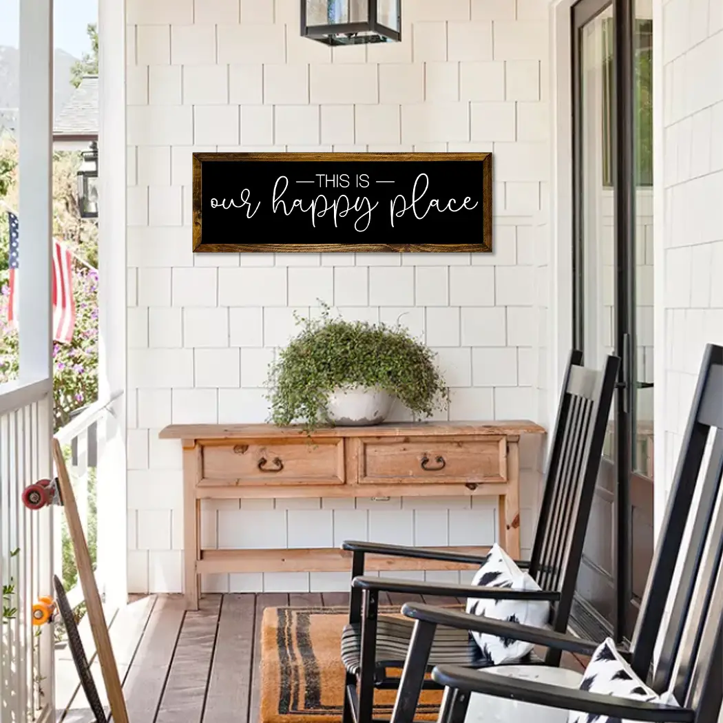 TIMBERLAND FRAME OUR HAPPY PLACE