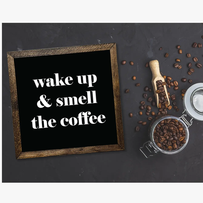 TIMBERLAND FRAME WAKE UP AND SMELL THE COFFEE BLACK