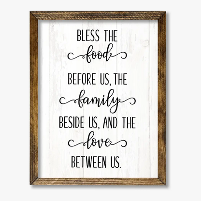 TIMBERLAND FRAME FOOD FAMILY LOVE