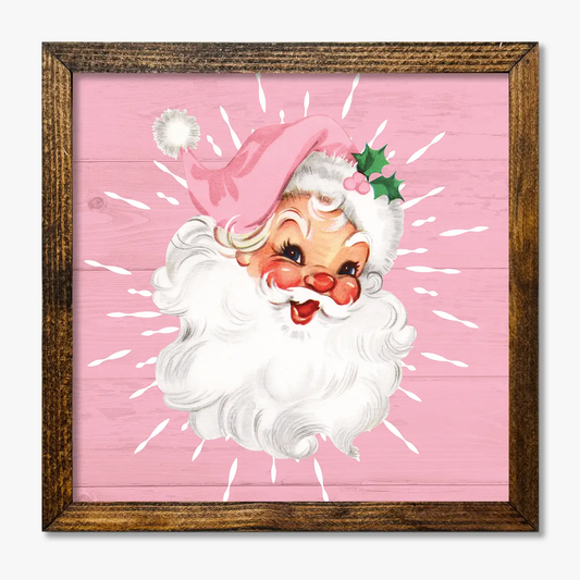 TIMBERLAND PINK SANTA FACE