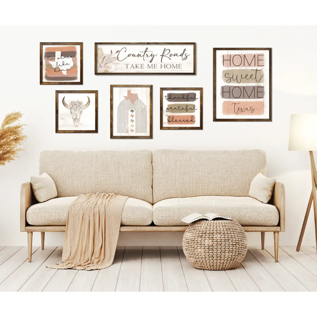 TIMBERLAND FRAME BOHO THANKFUL GRATEFUL BLESSED