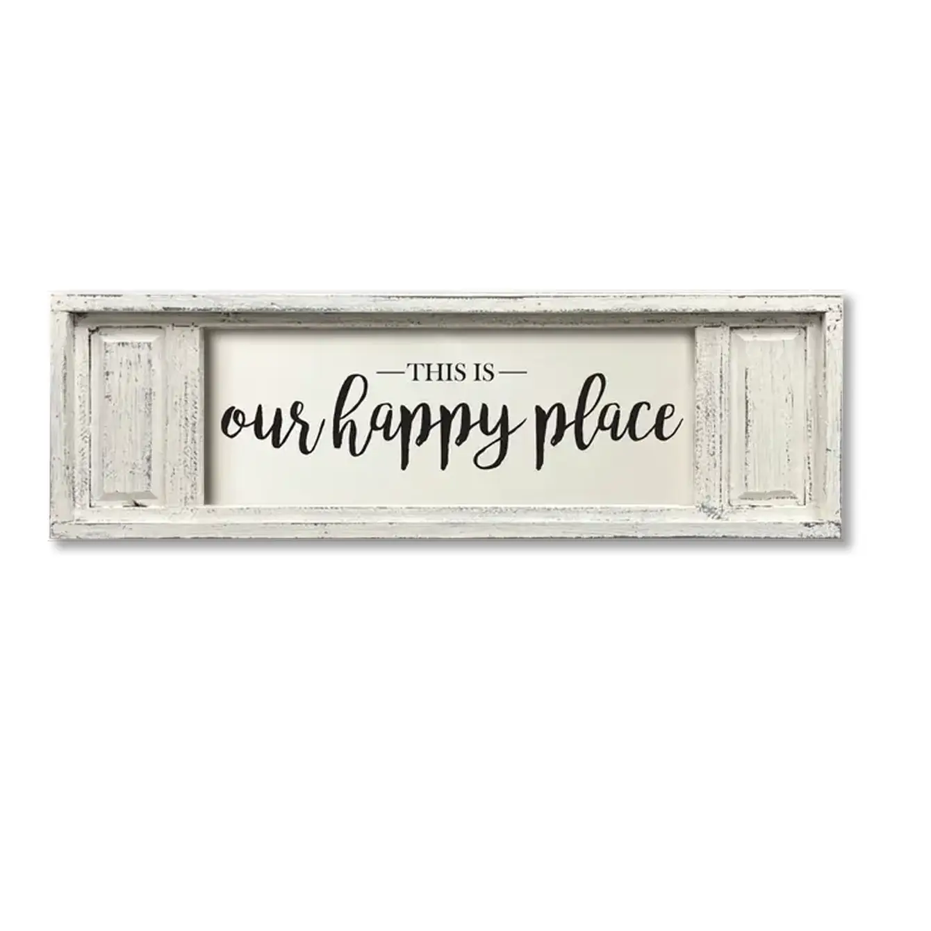 Small Double Panel Canvas This is Our Happy Place