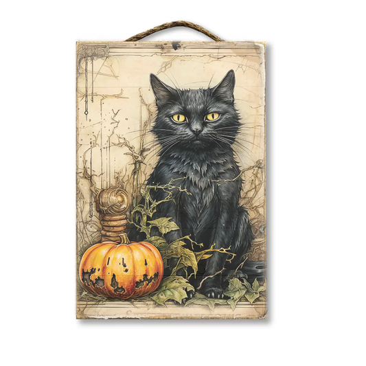 Vintage Black Cat