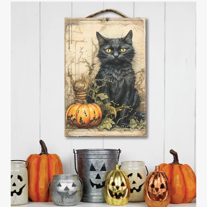 Vintage Black Cat