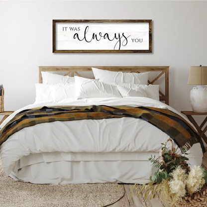 TIMBERLAND FRAME IT WAS ALWAYS YOU