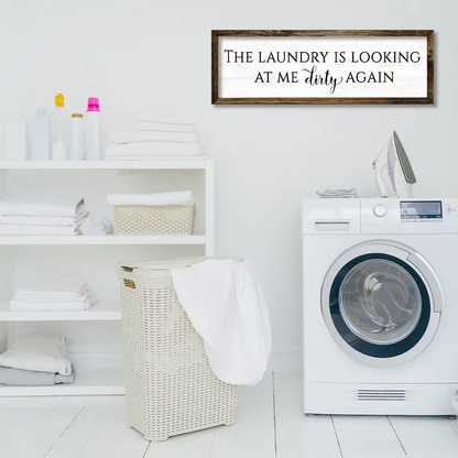 TIMBERLAND FRAME LAUNDRY IS LOOKING DIRTY AT ME AGAIN