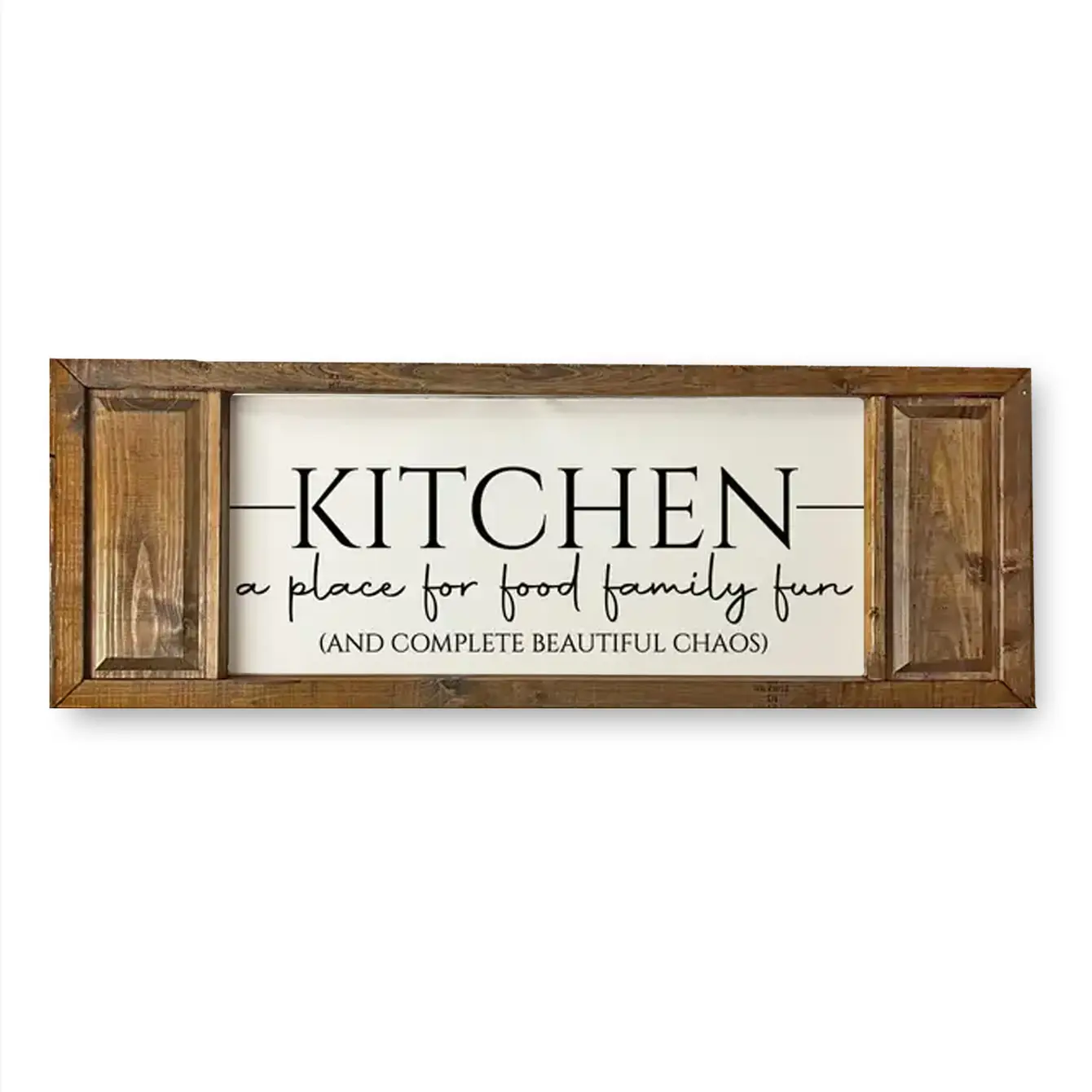 FRAMED CANVAS KITCHEN A PLACE FOR FOOD FAMILY
