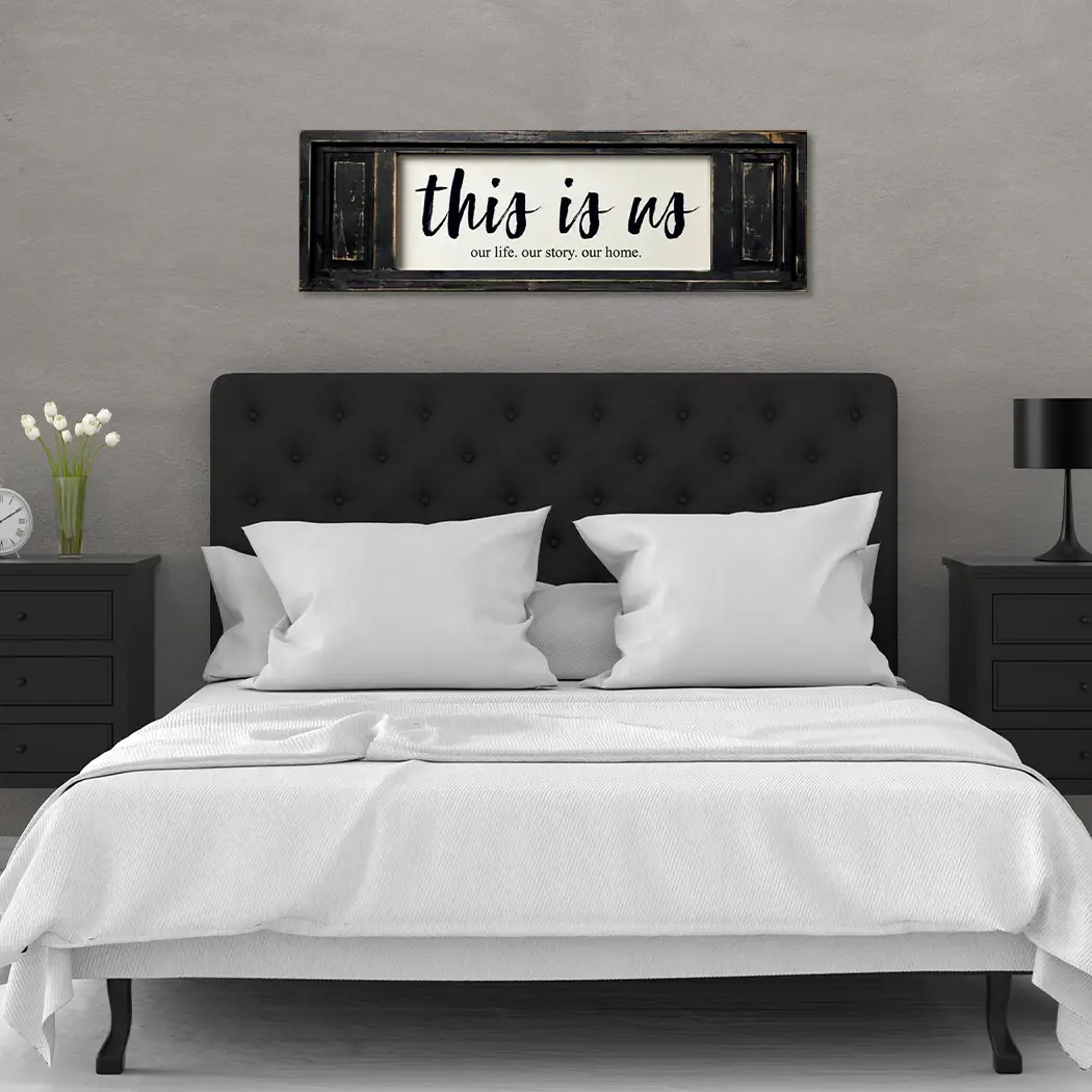 Small Double Panel Canvas This is US