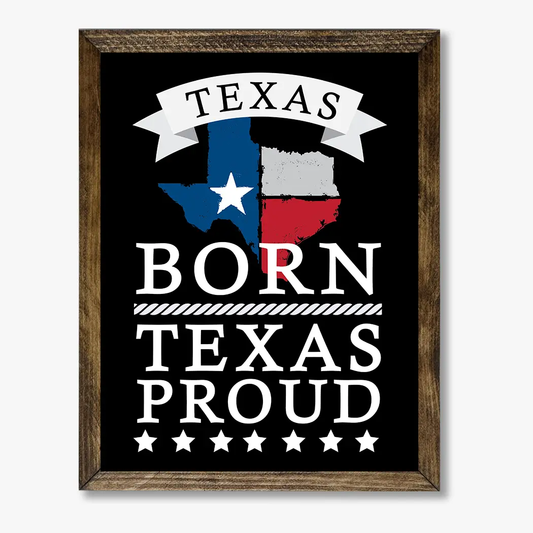 TIMBERLAND FRAME BORN TEXAS PROUD BLACK