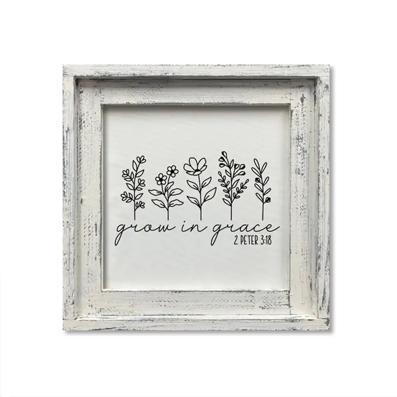FRAMED CANVAS GROW IN GRACE