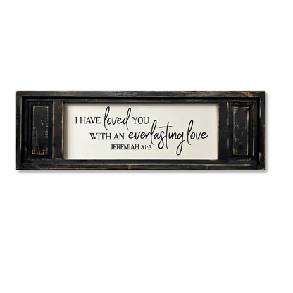 Small Double Panel Canvas Everlasting Love