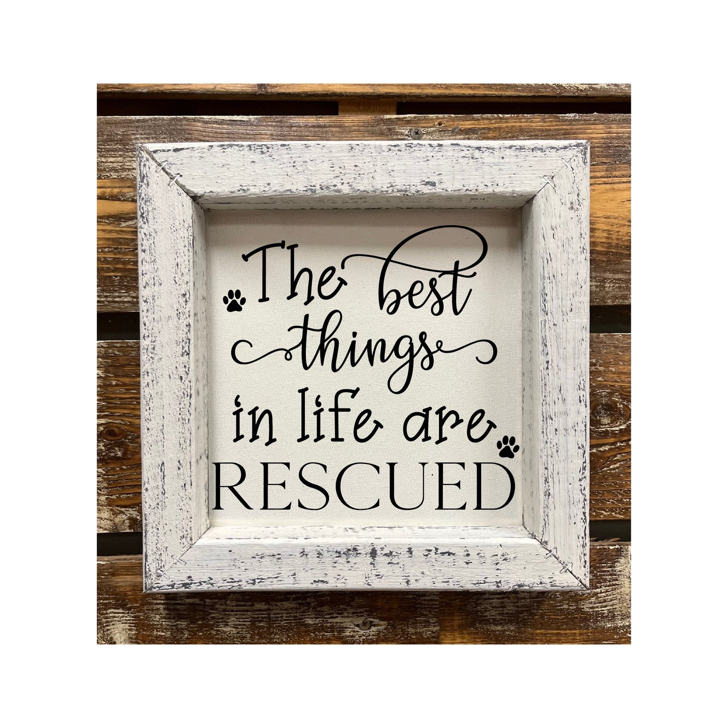 The Best Things In Life are Rescued
