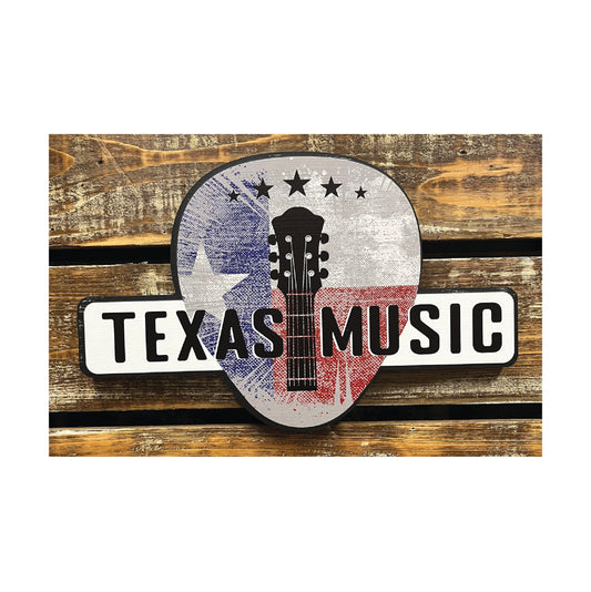 Texas Music Sign