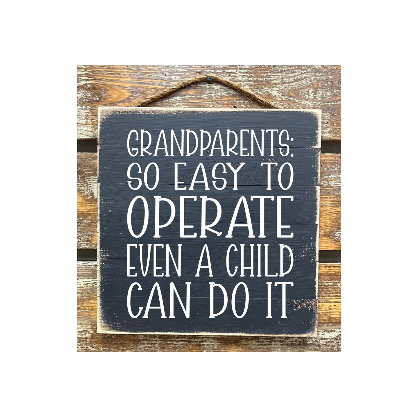 Grandparents Are So Easy To Operate Even A Child Can Do It