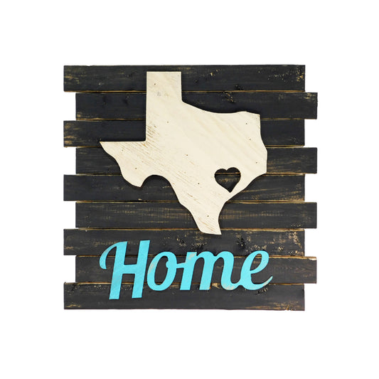 Your State Home with Heart Cutout (Enter State Name Below)