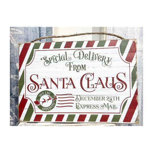 Special Delivery From Santa Claus Postage Letter
