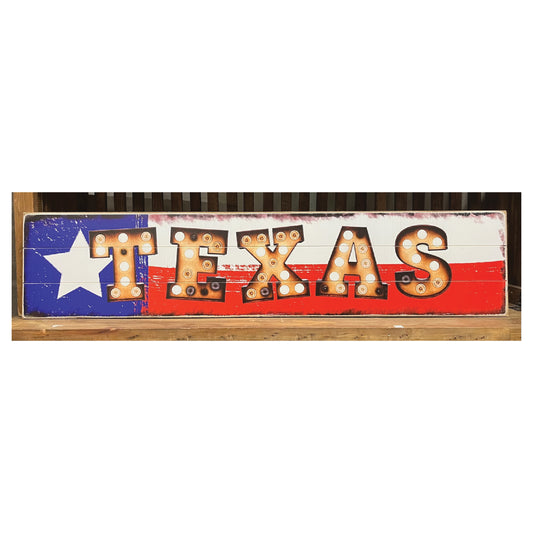 Large Hanging Texas Marquee Sign