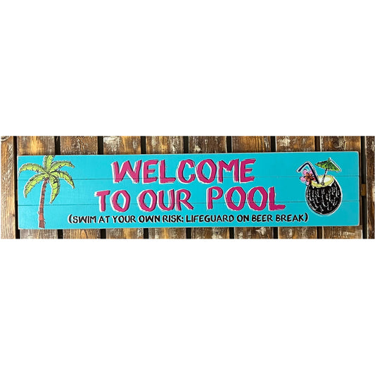 Welcome To Our Pool