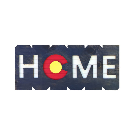 Colorado Flag Home Sign