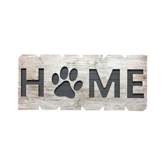 Dog Paw Home (White/Gray)