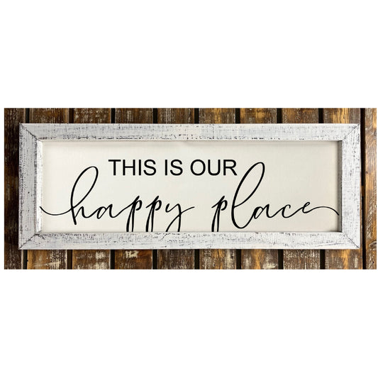 This Is Our Happy Place (Thin Script)